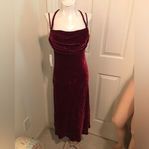Fiori di Zucca dress nwt $425 cranberry size 8 hospital fashion show item